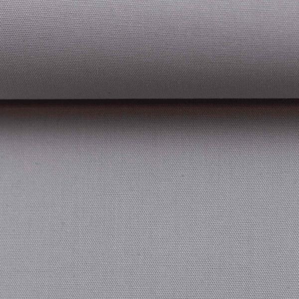 Feine Baumwolle - uni, grau